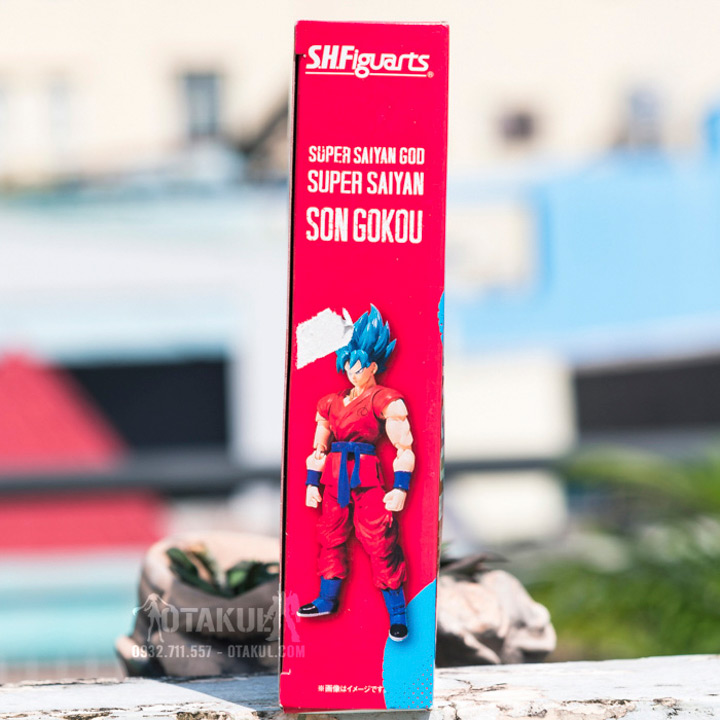 Mô Hình SHFiguarts SonGoku - Dragon Ball Z (Super Saiyan Blue God)