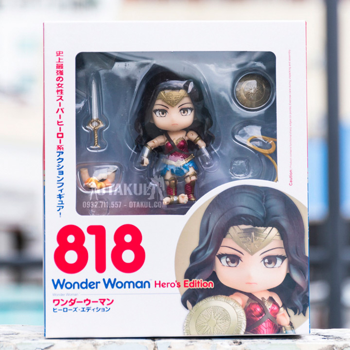 Mô Hình Nendoroid 818 Wonder Woman - Wonder Woman (Hero's Edition)