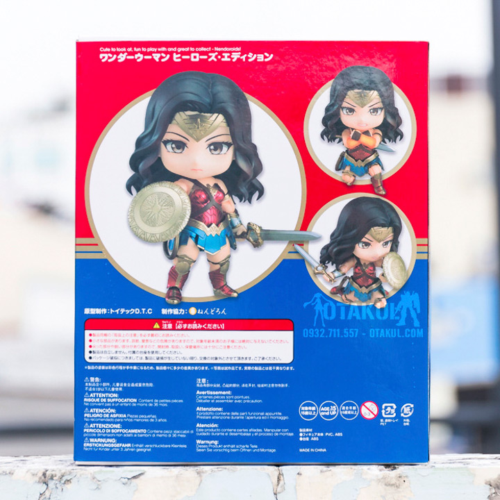 Mô Hình Nendoroid 818 Wonder Woman - Wonder Woman (Hero's Edition)