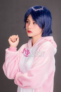 Tóc Giả Tomboy Xanh Tím