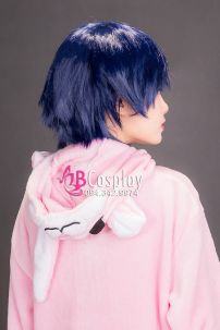 Tóc Giả Tomboy Xanh Tím