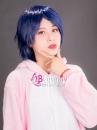 Tóc Giả Tomboy Xanh Tím