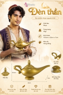 Đèn Thần Aladdin Nhựa Giá Rẻ
