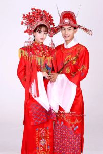 Cặp Hỉ Phục Tân Lang Tân Nương