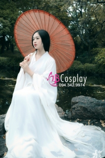 Đồ Cổ Trang Trắng Như Sương Như Mai Tiểu Long Nữ