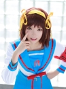 [Thanh Lý] Đồng Phục Nữ Sinh Cosplay Haruhi Suzumiya