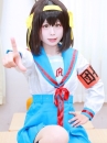 [Thanh Lý] Đồng Phục Nữ Sinh Cosplay Haruhi Suzumiya