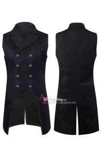 Áo Ghi Lê Châu Âu Dáng Dài Màu Đen