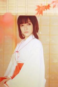 Trang Phục Hakama Cosplay Kikyou - Inuyasha