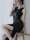 Sườn Xám Sexy Đen Midoki