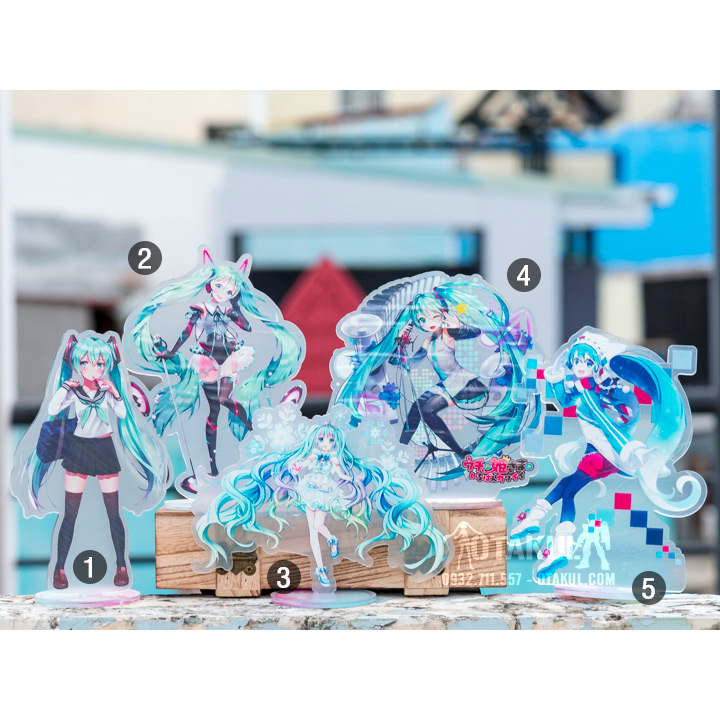 Mô Hình Standee Acrylic Hatsune Miku 2 - Vocaloid
