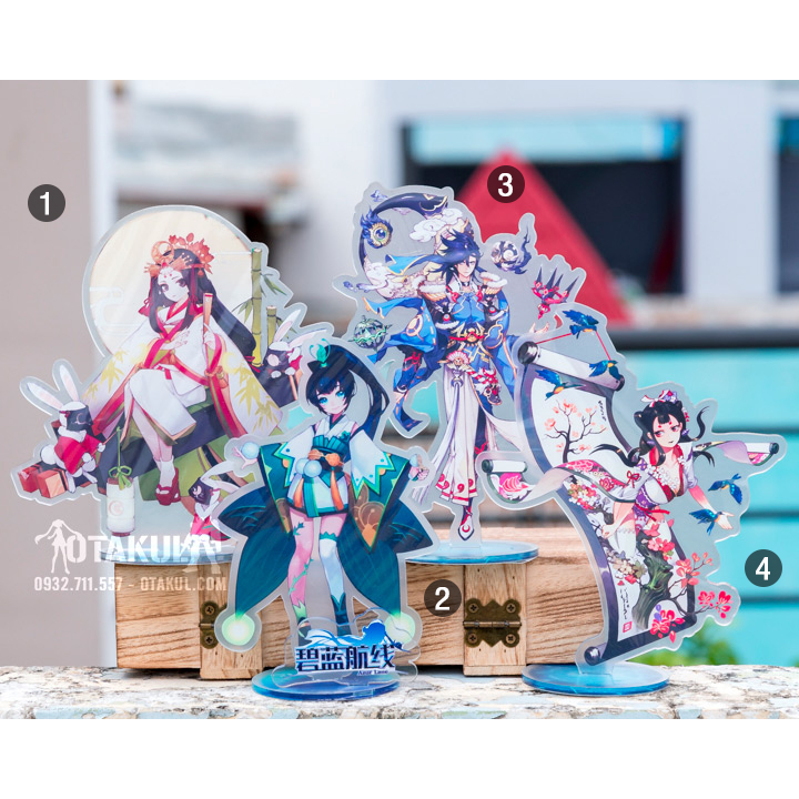 Mini Mô hình Standee ÂM DƯƠNG SƯ ver LỄ HỘI ảnh đứng Tượng Acrylic Anime  mica