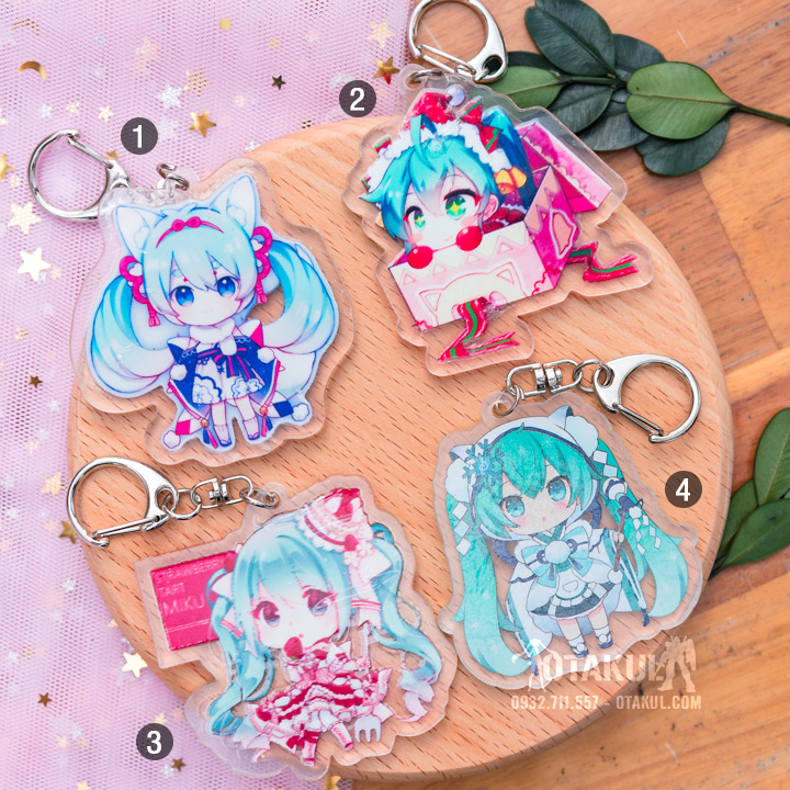 Móc Khóa Acrylic Hatsune Miku 2 - Vocaloid