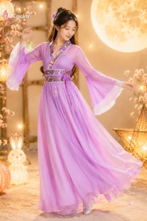 Trang Phục Hằng Nga - Tử Đằng Tiên Nữ