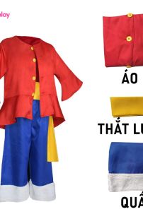 Bộ Cosplay Luffy Timeskip - ONE PIECE