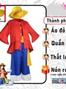 Bộ Cosplay Luffy Timeskip - ONE PIECE