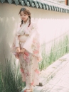 Yukata YEN Hồng Pastel