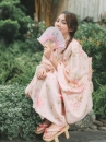 Yukata YEN Hồng Pastel