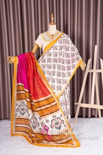 Saree Ấn Độ Hồng - Trang Phục Ấn Độ Hồng