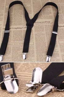 Dây Đai Quần Chữ Y Màu Đen - Size 2.5Cm