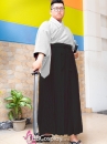 Hakama Trắng Quần Đen