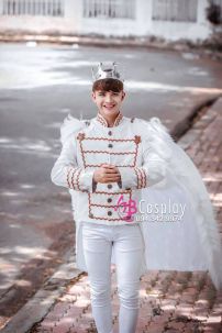 Áo Vest Trắng - Vest Hoàng Tử Trắng