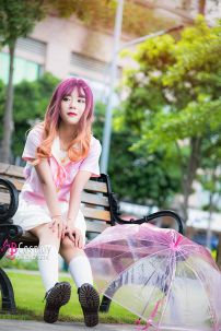 Bộ Trang Phục Nữ Sinh Nhật Màu Hoa Anh Đào