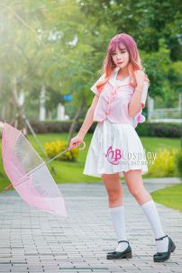 Bộ Trang Phục Nữ Sinh Nhật Màu Hoa Anh Đào