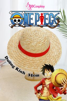 Mũ Rơm Luffy Màu Tự Nhiên - ONE PIECE
