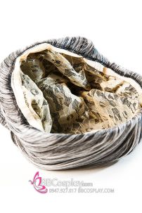 Tóc Giả Bà Già Có Búi