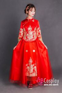 Hỷ Phục Nữ Đính Cườm