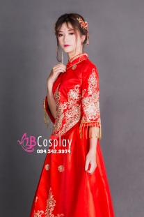 Hỷ Phục Nữ Đính Cườm