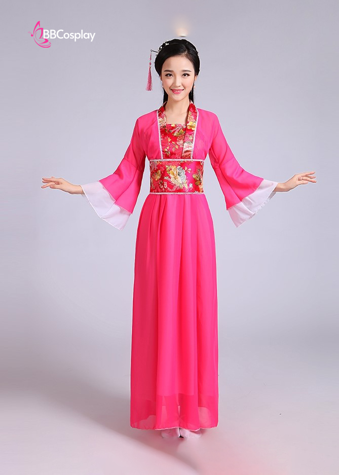 Trang Phục Hằng Nga - Màu Hồng Đậm