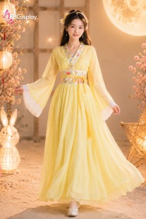 Trang Phục Hằng Nga - Màu Vàng