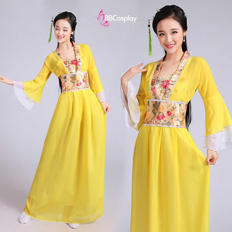 Trang Phục Hằng Nga - Màu Vàng