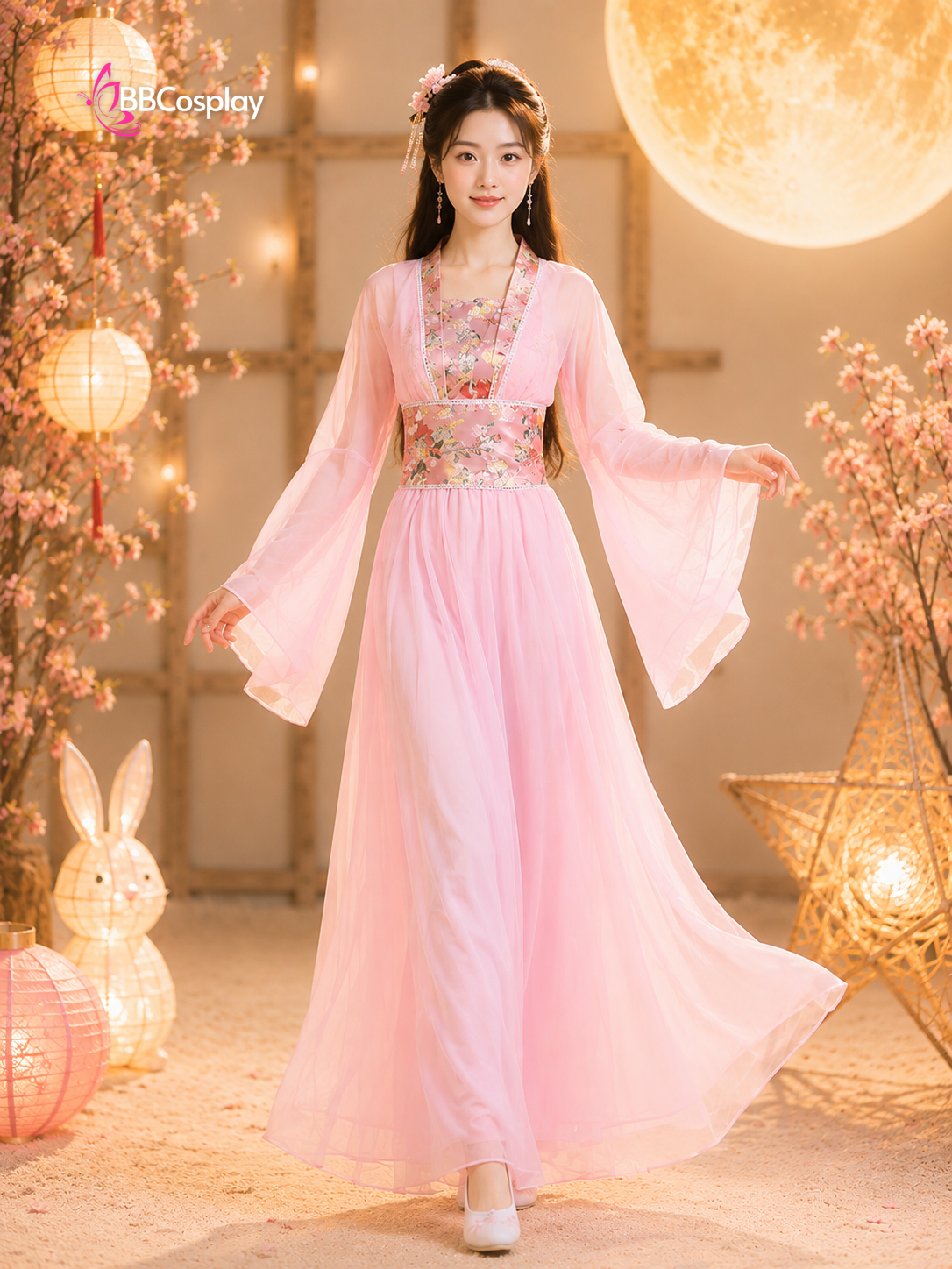 Trang Phục Hằng Nga - Tiểu Hồng Tiên Nữ