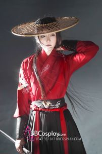 Cổ Trang Hiệp Khách Song Hạc Ý Thiên Đỏ