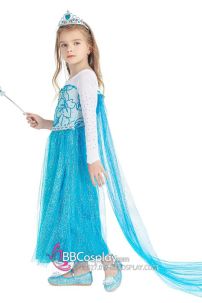 Váy Noel Công Chúa Elsa Bé Gái