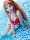 Đồ Bơi Bikini Đỏ Yên Chi Dây Đôi