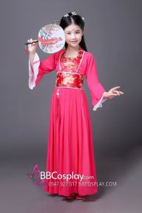 Đồ Cổ Trang Cho Bé - Màu Hồng Đậm