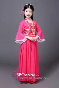 Đồ Cổ Trang Cho Bé - Màu Hồng Đậm