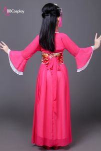 Đồ Cổ Trang Cho Bé - Màu Hồng Đậm