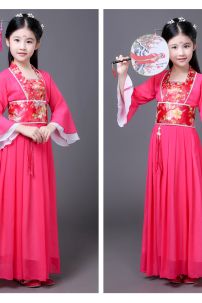 Đồ Cổ Trang Cho Bé - Màu Hồng Đậm