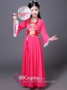 Trang Phục Cổ Trang Cho Bé - Màu Hồng Đậm