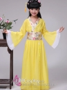 Trang Phục Hằng Nga Cho Bé Mẫu Cơ Bản Màu Vàng