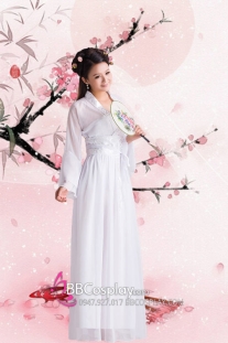 Trang Phục Hằng Nga - Màu Trắng Ngọc Ngà