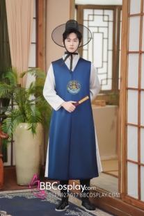 Hanbok Hàn Nam Xanh Navy
