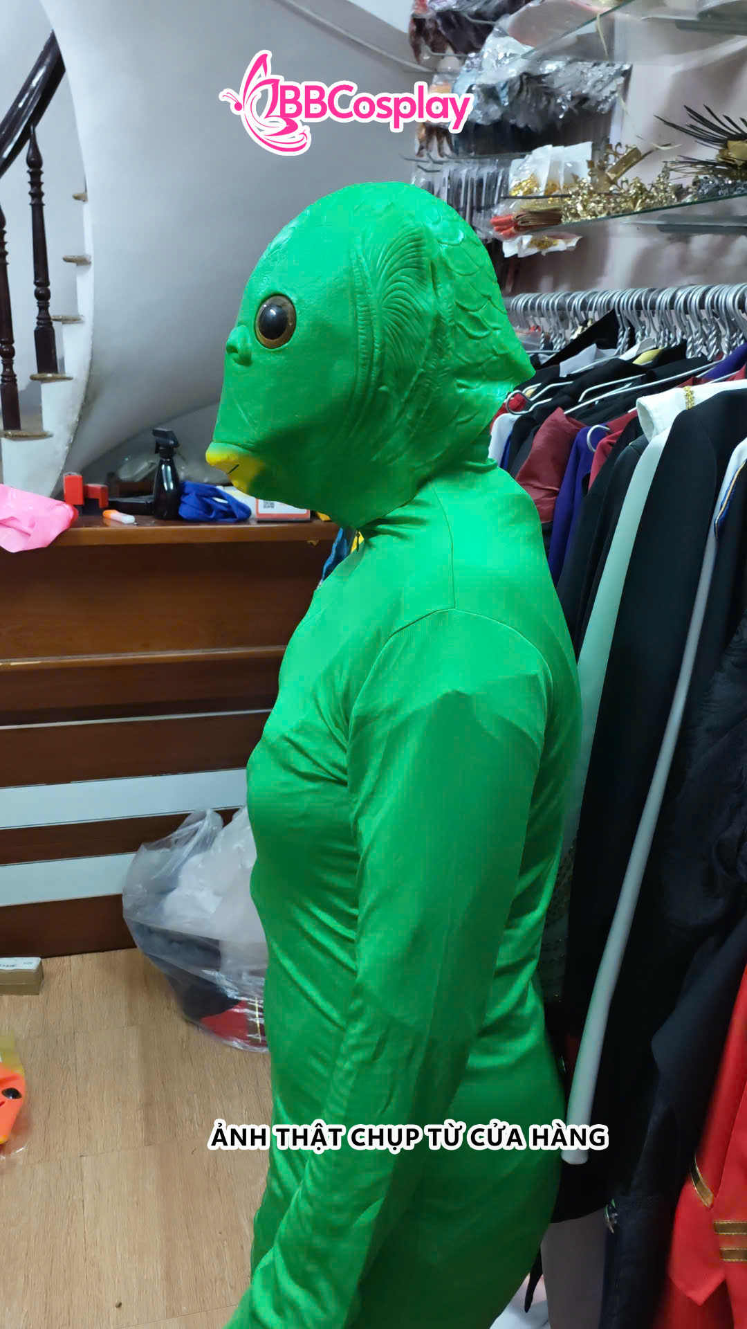 Bộ Jumpsuit Liền Đầu Bách Hóa Xanh