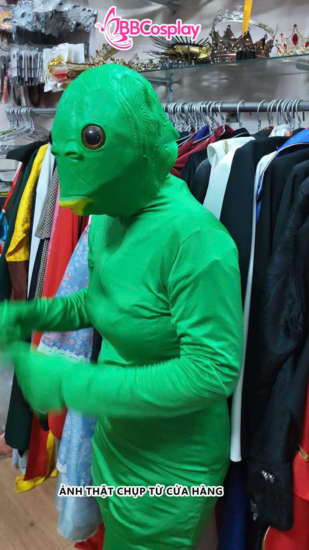 Bộ Jumpsuit Liền Đầu Bách Hóa Xanh