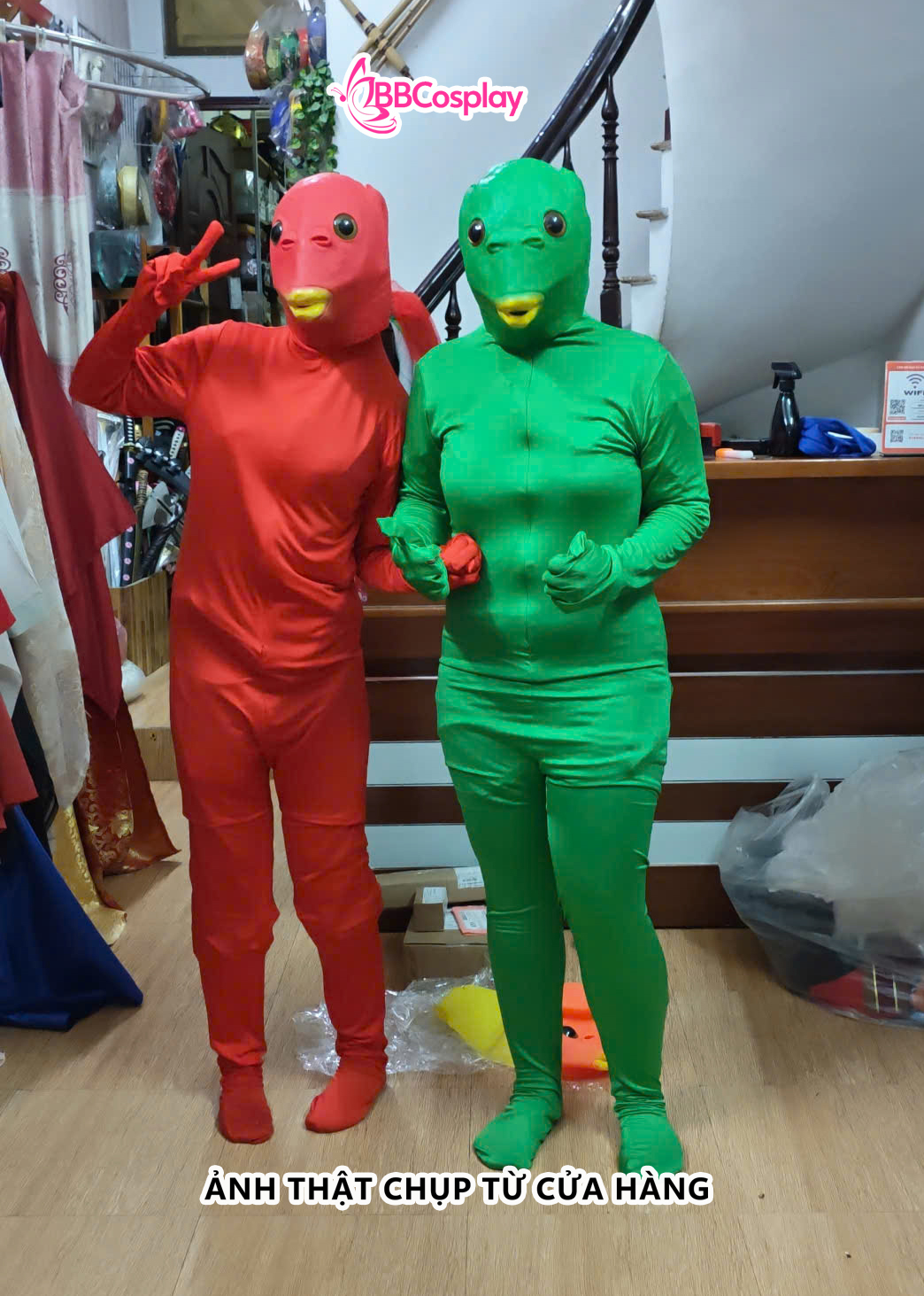 Bộ Jumpsuit Liền Đầu Bách Hóa Xanh